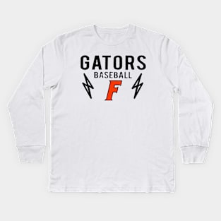 Gators Baseball - F Kids Long Sleeve T-Shirt